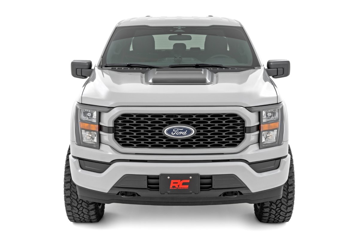 Ford F-150 Hood Scoop - Rough Country - Antimatter Blue - '21-'24